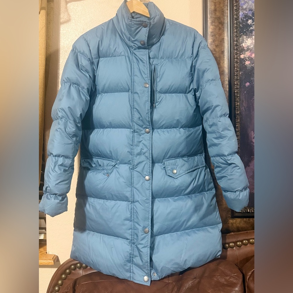 Lauren Ralph Lauren Sky Blue Puffer Jacket